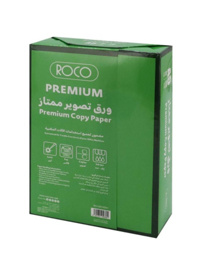 ROCO Copy Paper Plain White A5 80 gsm 500 Sheets - Image 3